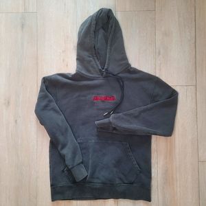 Nike Air Jordan AJ5 Distressed Hoodie Sweater Medium